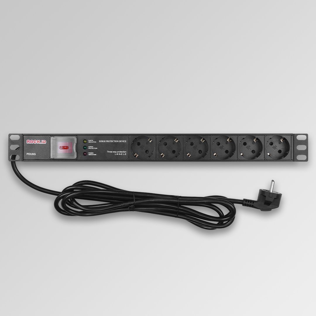 Power Distribution Unit 1U 6 Outlet Germany – P6G